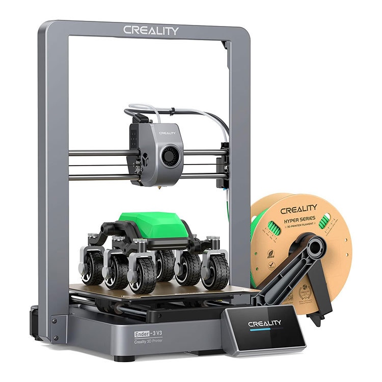 Creality Ender 3 V3 Super Drukarka 3D 600 mm Inteligentna autotest