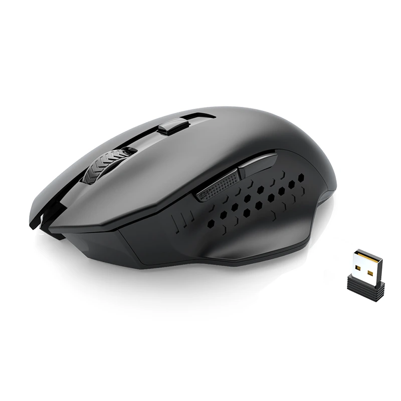 Ergonomicznie 2,4G bezprzewodowa myszka komputerowa